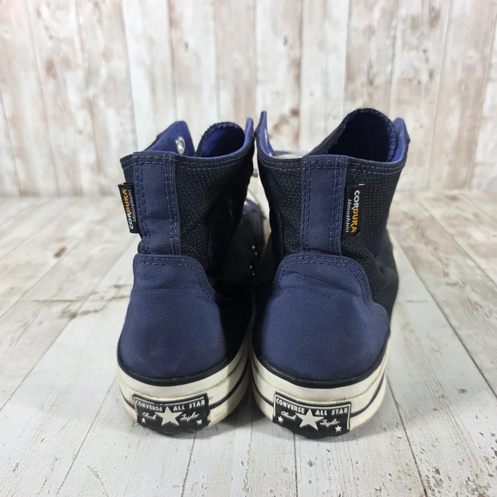 Converse Chuck 70 Cordura High Top Mens 11.5 Navy Black Sneakers A05578C - Picture 3 of 8